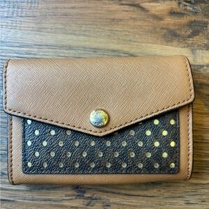 MICHAEL KORS Brown and Black Women's Wallet